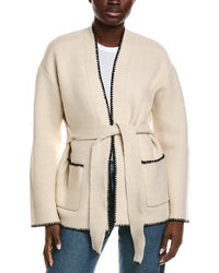 Design History Tie Front Cardigan