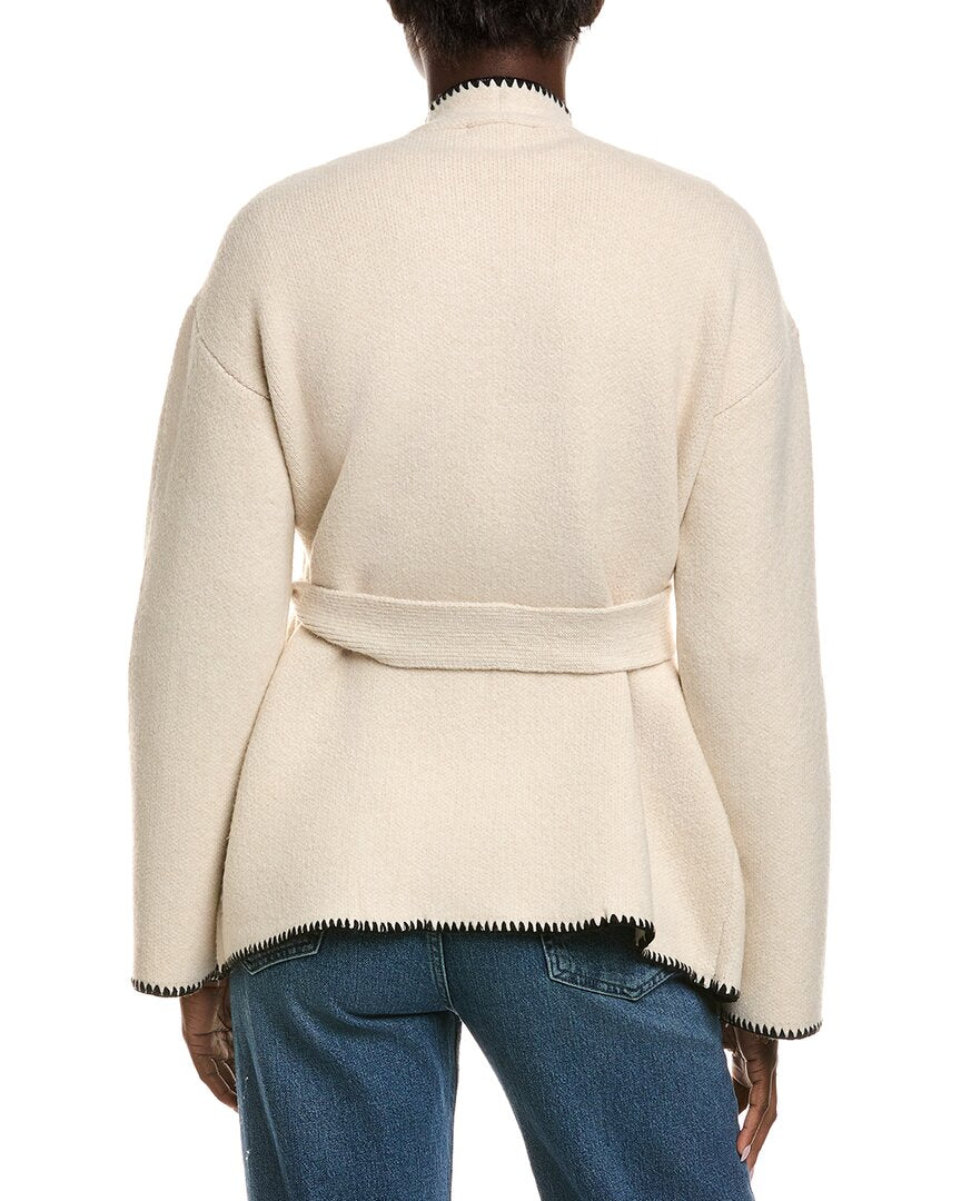 Design History Tie Front Cardigan