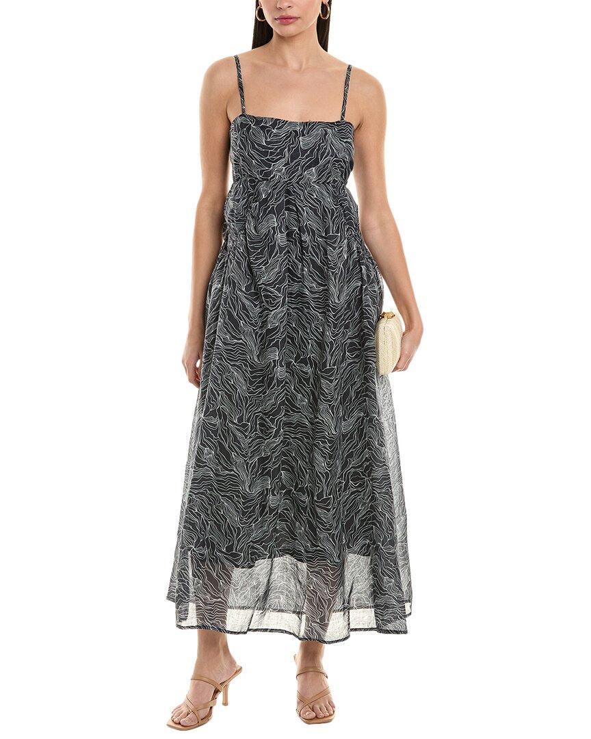 Alpha Studio Maxi Dress Blue