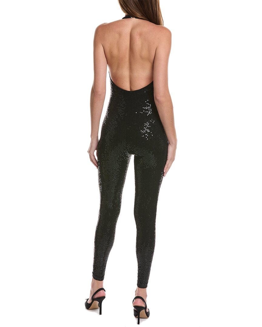 Michael Kors Collection Halter Hand Embroidered Catsuit