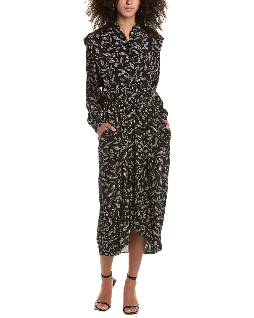 Isabel Marant Étoile Okley Midi Dress Black 36