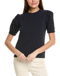 Sara Campbell Robin Top Blue