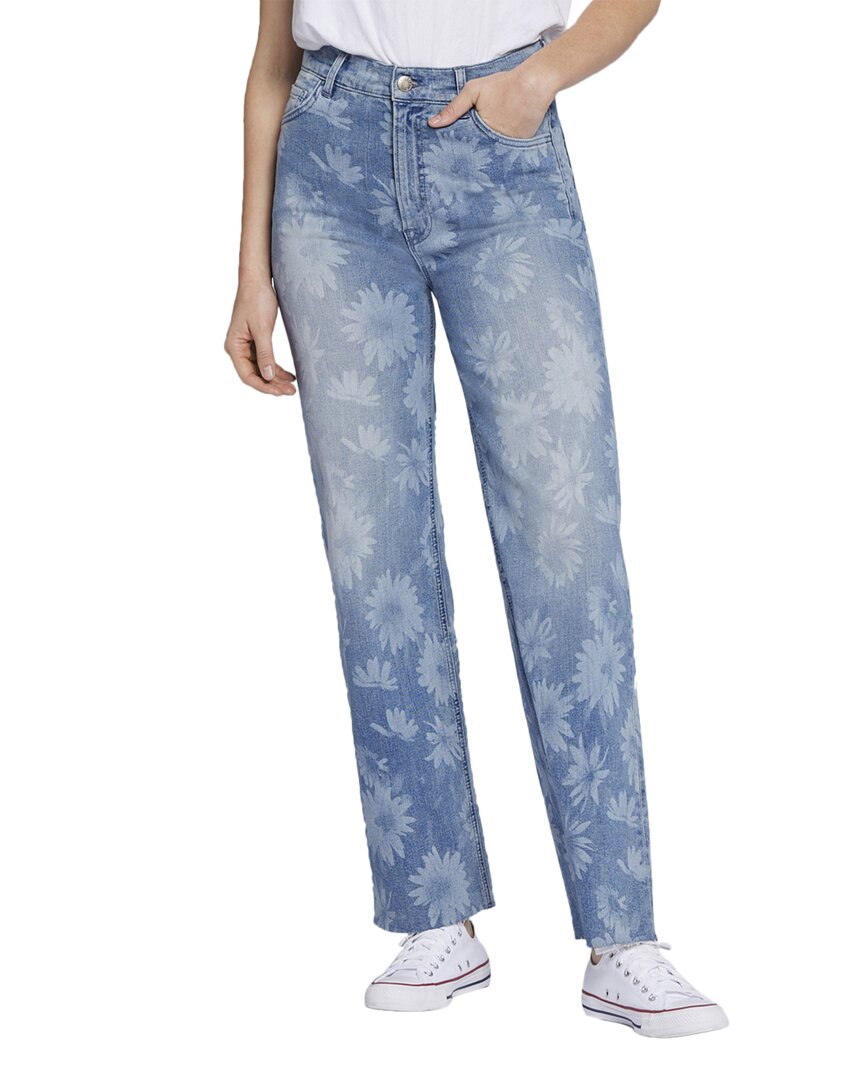 Current/Elliott The Navigator Wild Flower Wide Leg Jean 24" Waist Multi