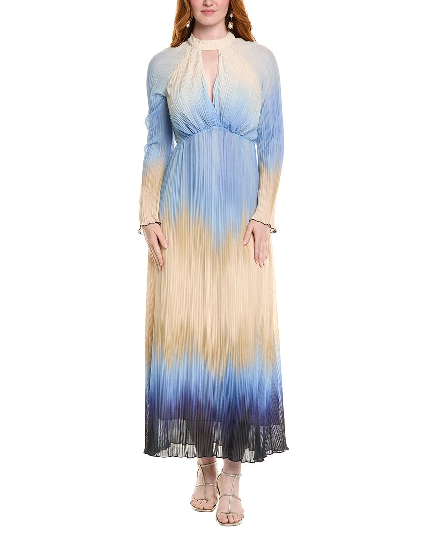 Simkhai Calina Midi Dress Blue