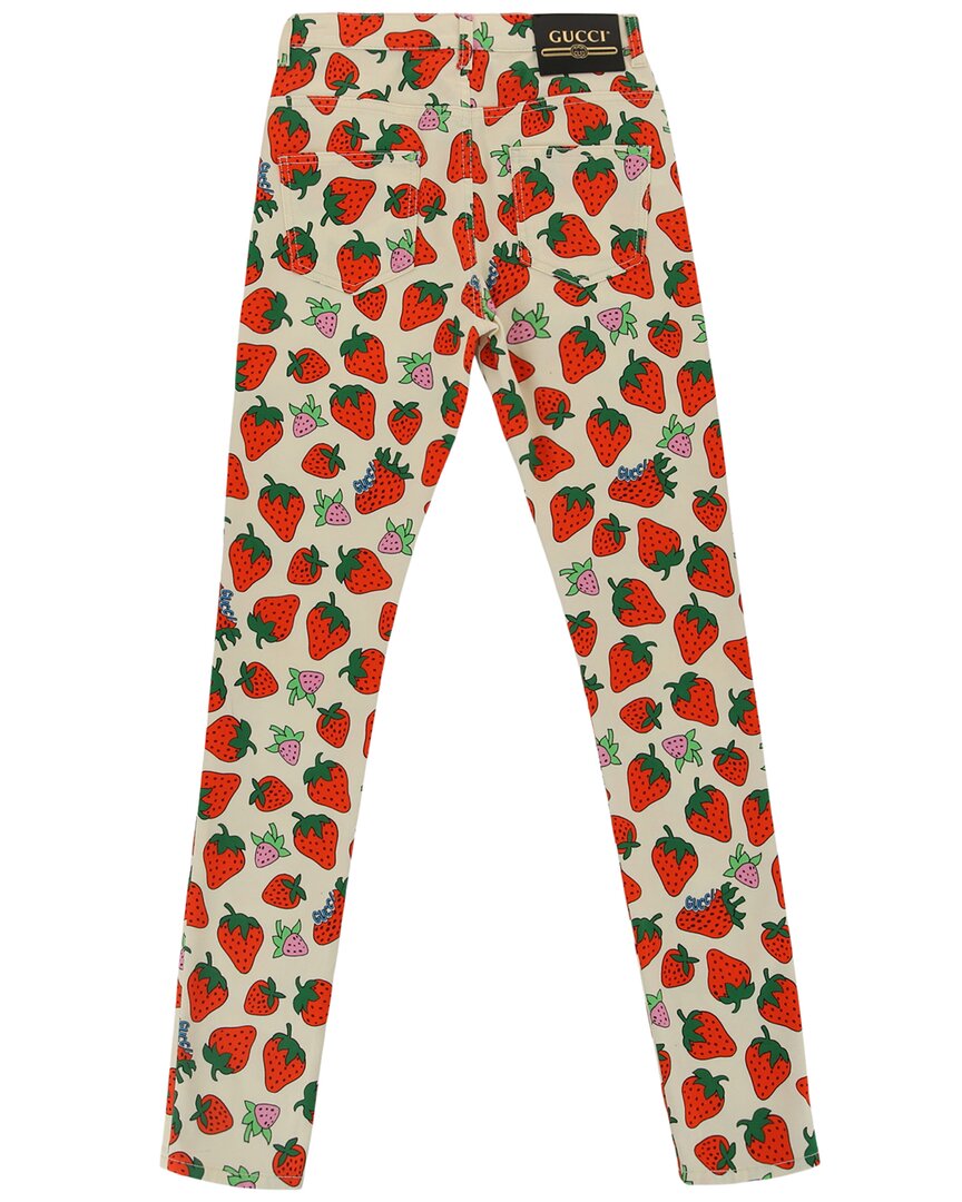 Gucci Strawberry Skinny Pant – Bluefly