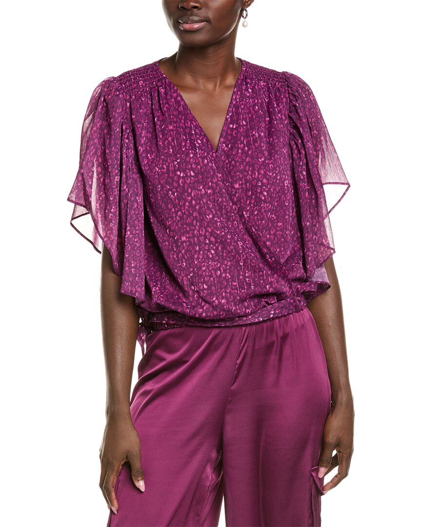 Ramy Brook Kitty Blouse Purple