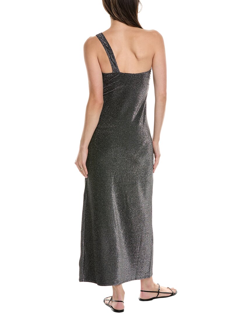 we wore what ruched maxi dress WeWoreWhat Off Shoulder Ruched Midi Dress