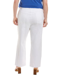 Good American Plus Icon White Crop Jean