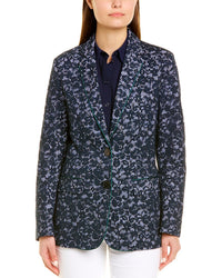Piazza Sempione Coat Blue 40