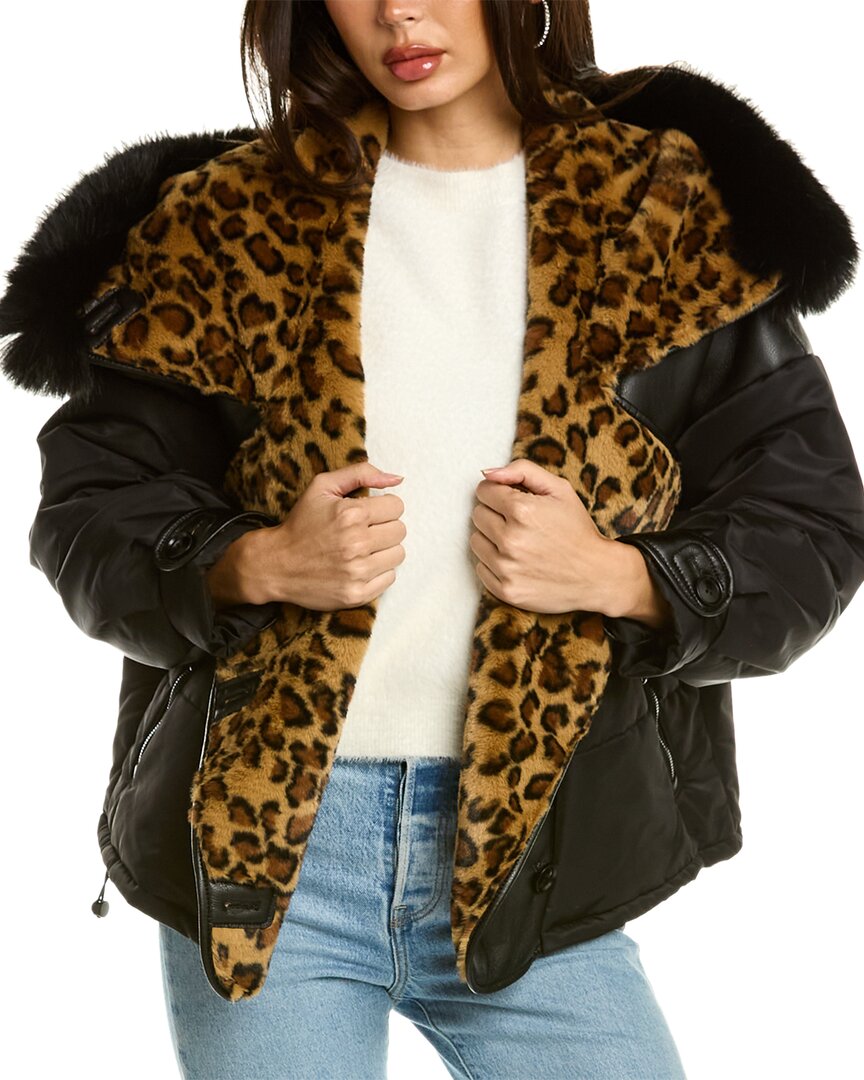 Adrienne Landau Jacket Black