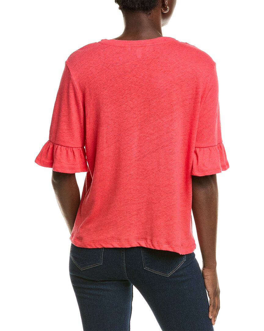 Lk Bennett Gene Linen-Blend Top
