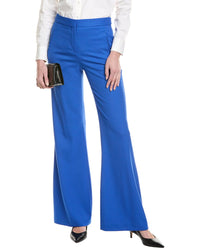 Boss Hugo Boss Talia Wool-Blend Trouser Blue