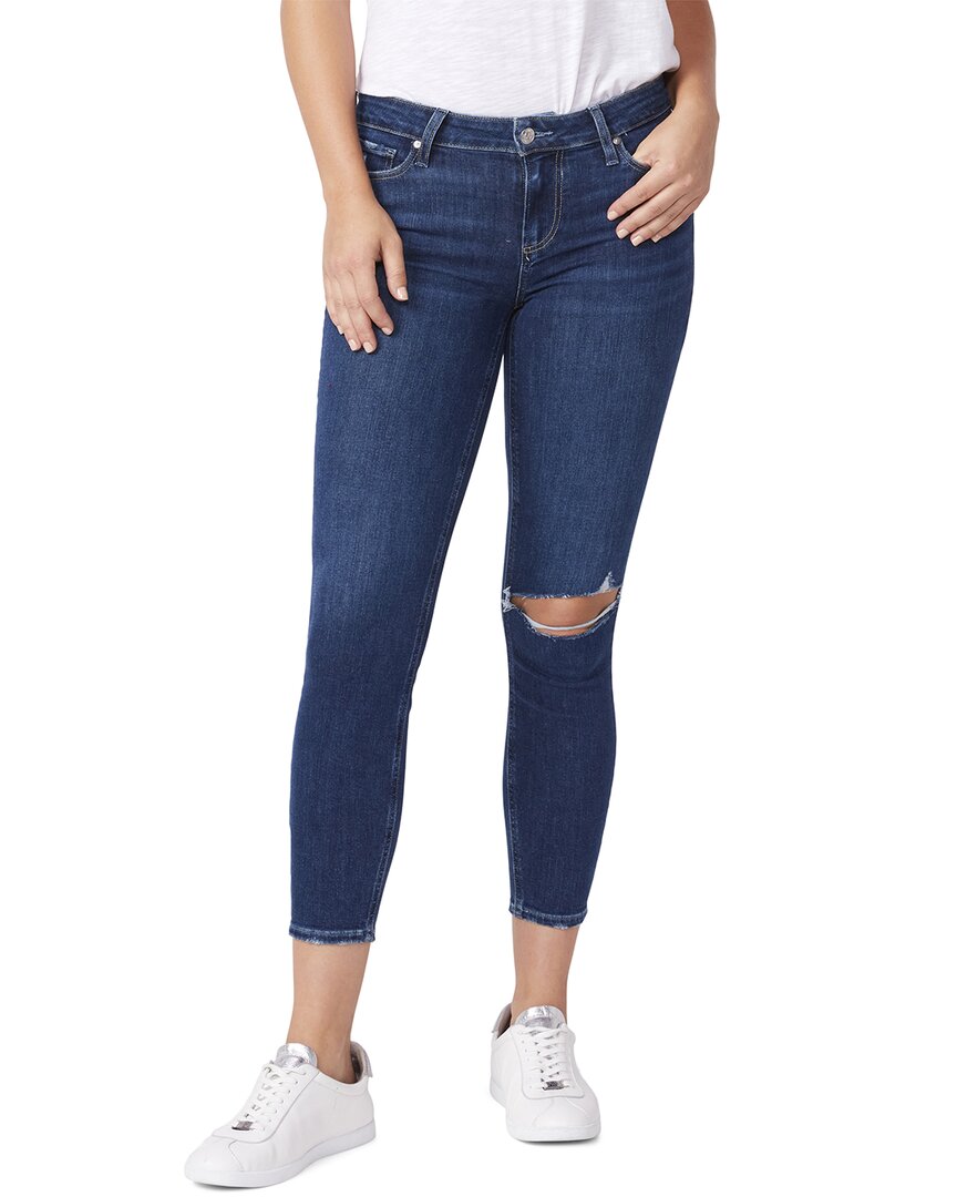 Paige Verdugo Crop Skinny Blue