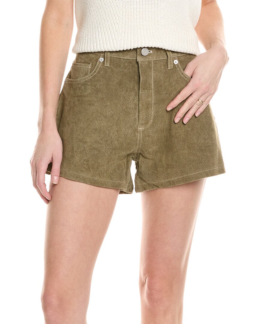 Blank Nyc Leather Short Regular 0 (XS) Green
