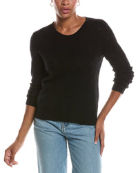 NAADAM Naadam Coastal Cashmere Novelty Stitch Crewneck Sweater