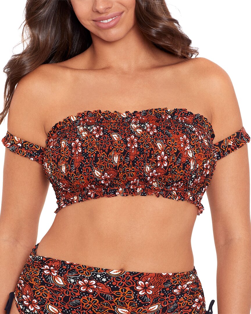 Skinny Dippers Jasmine Mae Bikini Top Brown