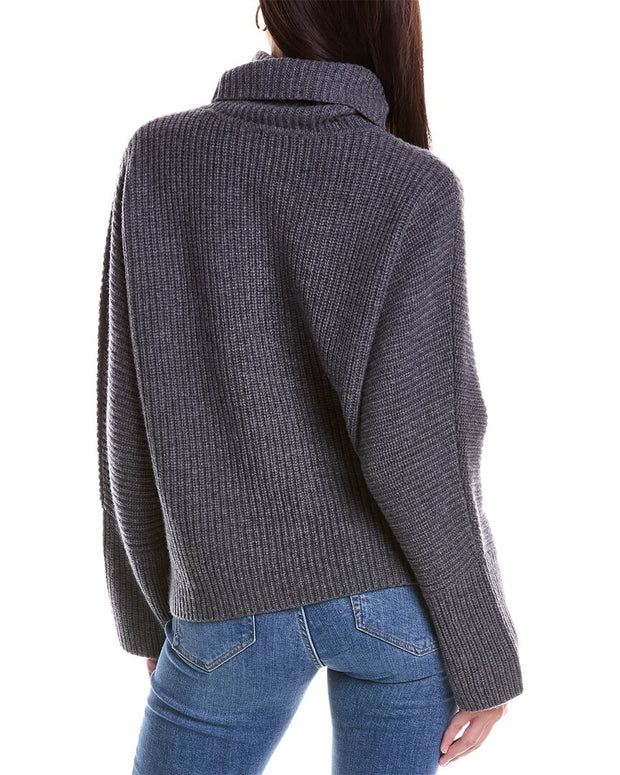 Forte Cashmere Luxe Cozy Wool & Cashmere-Blend Sweater
