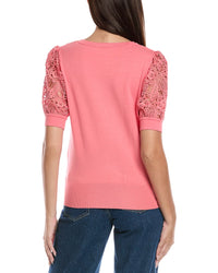 Elie Tahari Elie Tahari Felicity Crochet Sweater