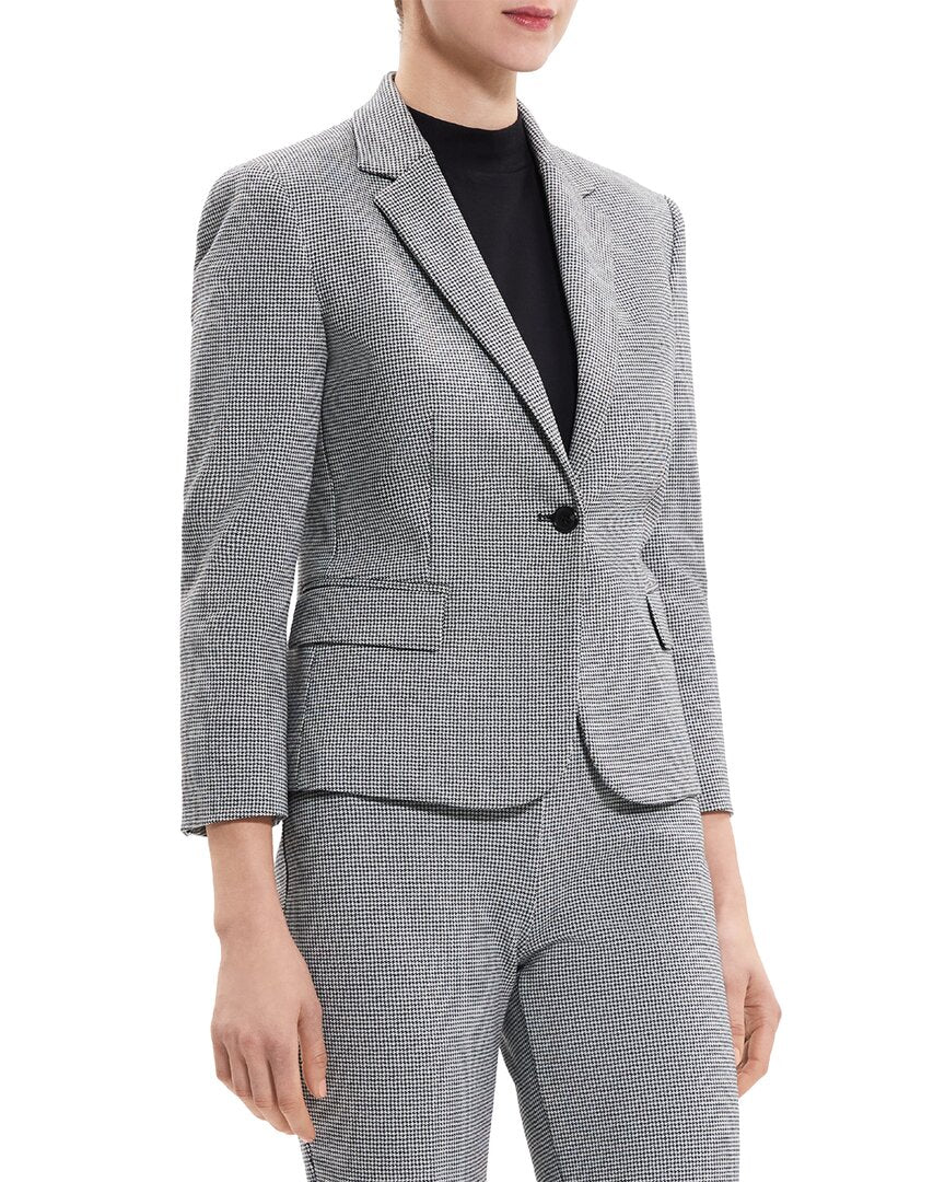 Theory Shrunken Blazer 0 Grey