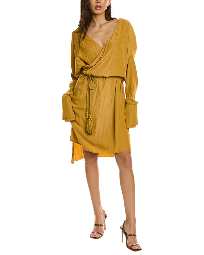 Lanvin Twisted Midi Dress