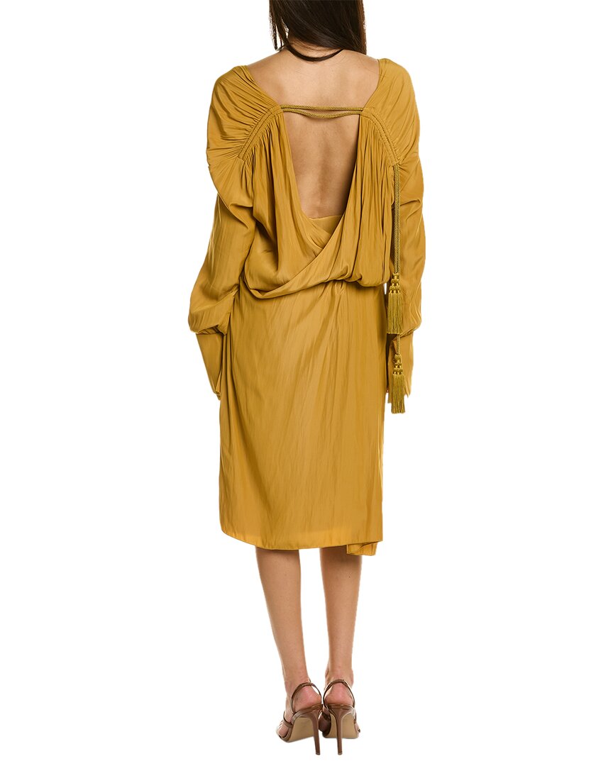 Lanvin Twisted Midi Dress