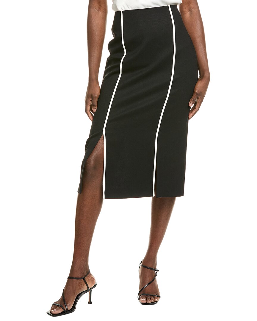 Boss Hugo Boss Voltara Wool-Blend Skirt Black