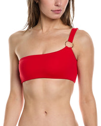 Melissa Odabash Majorca Bikini Top Red