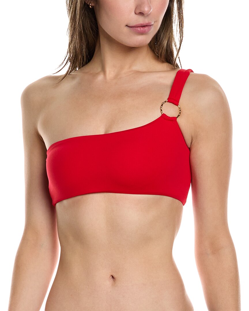 Melissa Odabash Majorca Bikini Top Red