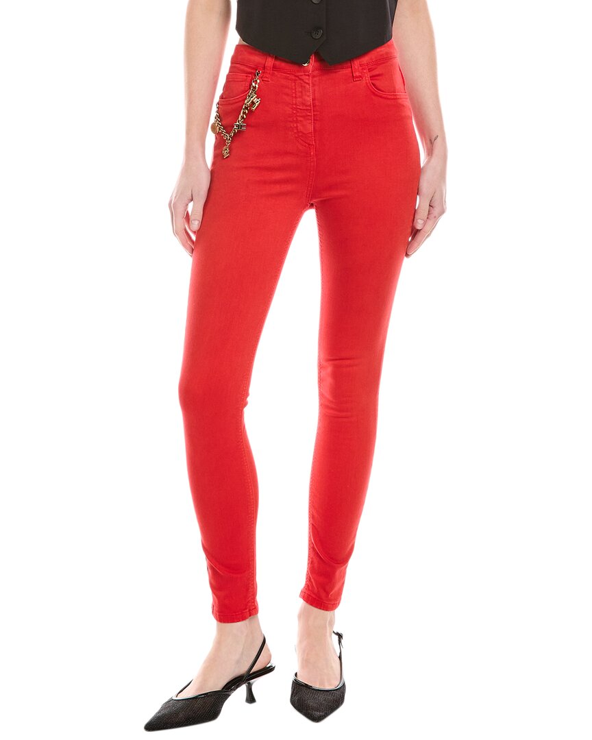 Elisabetta Franchi Skinny Jean Red