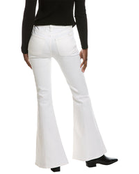 7 For All Mankind Mega Clean White Flare Jean