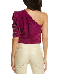 Iro Moroni Suede Top