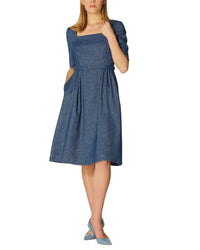 Lk Bennett Wilson Dress Blue