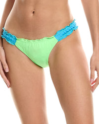 Peixoto Amore Full Bikini Bottom Regular 16 (XL) Green