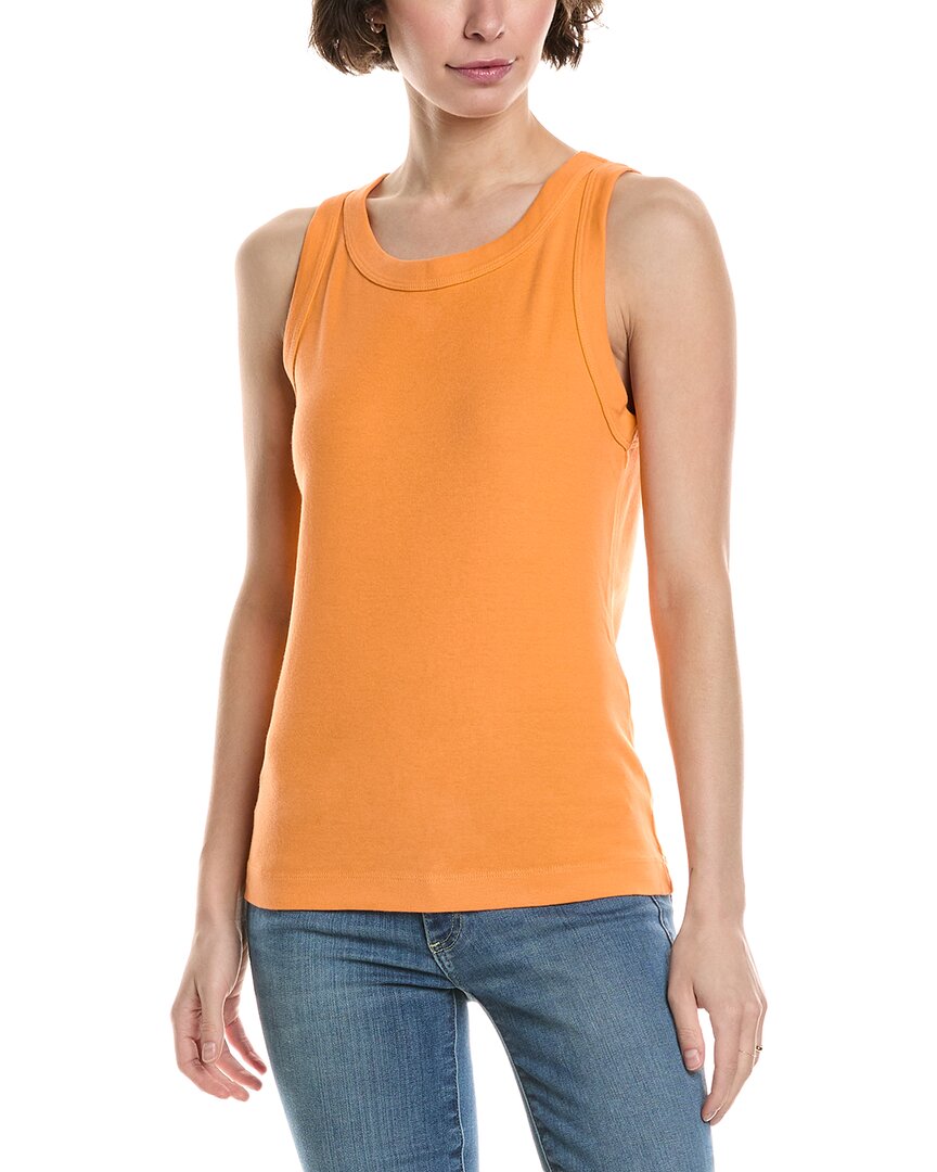 Michael Stars Paloma Tank One Size Fits All Orange
