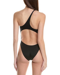 Norma Kamali One-Shoulder One-Piece