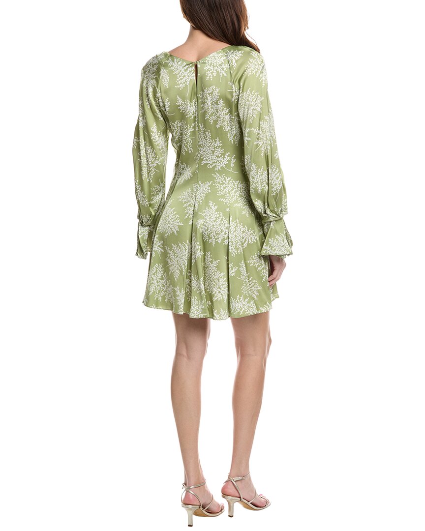 bell rebecca mini dress Rebecca Taylor Women's Arden Fern Long Sleeve Godet Dress, Size 2
