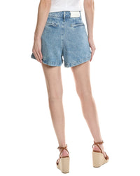 7 For All Mankind Pleated Abyss Short