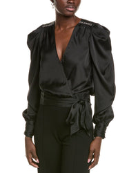 Ramy Brook Mammie Blouse Black