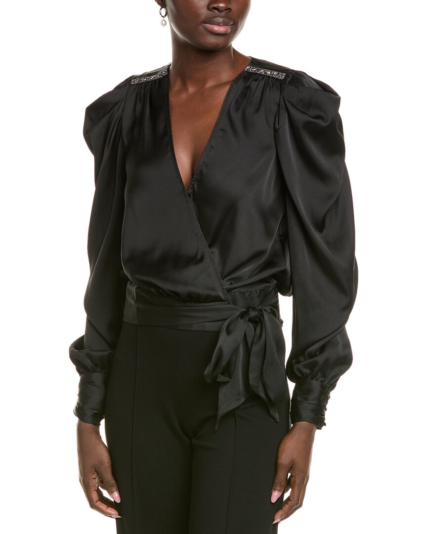 Ramy Brook Mammie Blouse Black