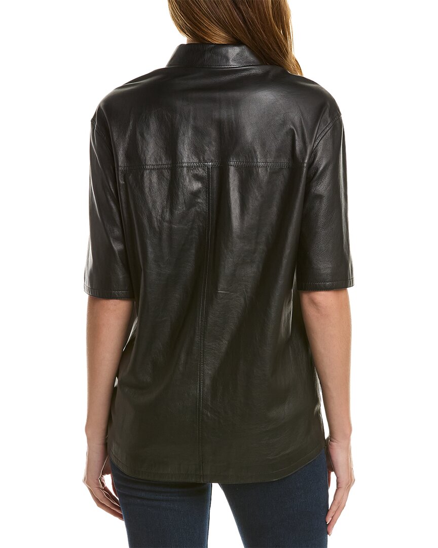 Brunello Cucinelli Leather Shirt