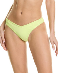 Weworewhat Delilah Bikini Bottom Green