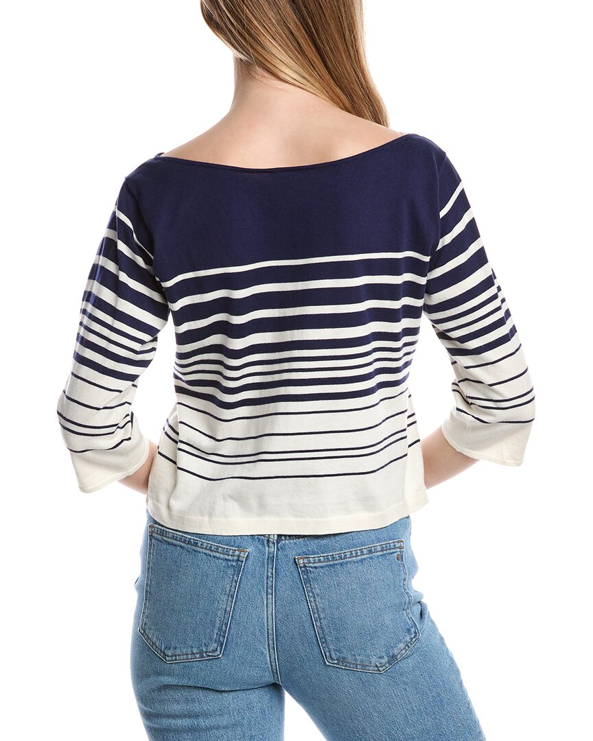 Dl1961 Boatneck Cashmere-Blend Blouse