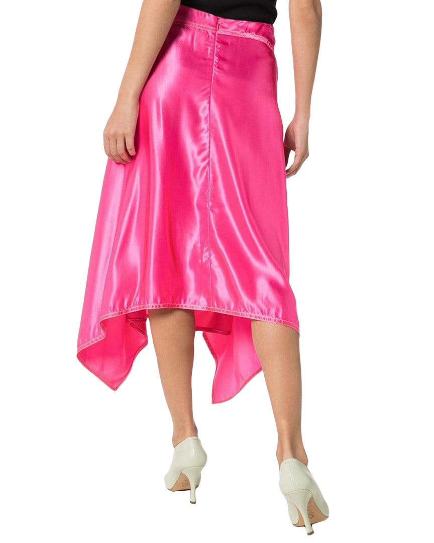 Sies Marjan Darby Asymmetrical Midi Skirt
