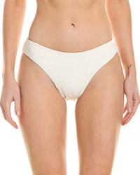 Weworewhat Classic Scoop Bottom Off White