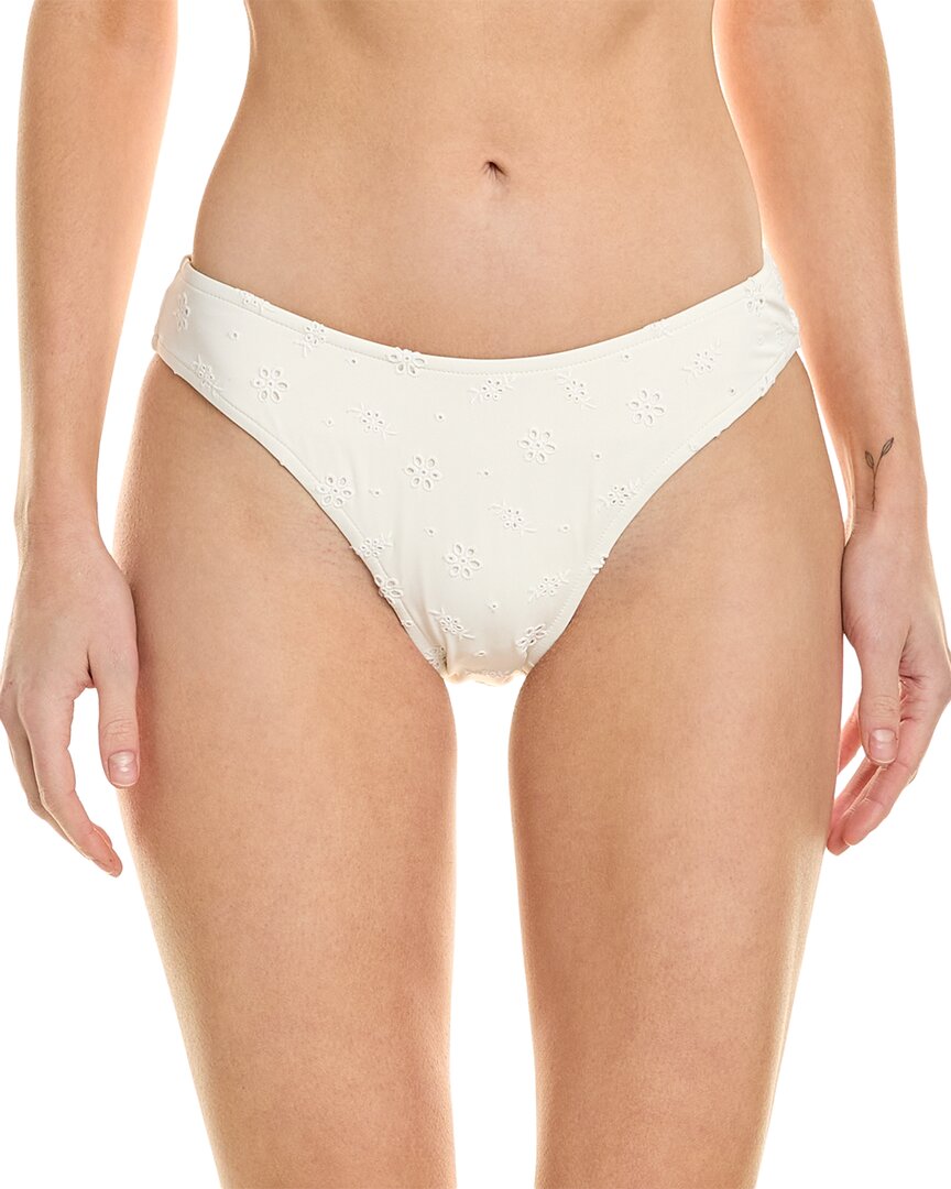 Weworewhat Classic Scoop Bottom Off White