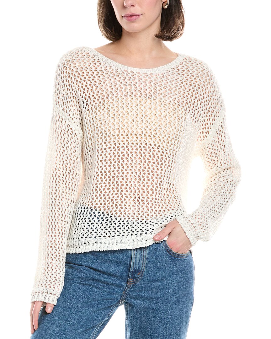 Bella Dahl Relaxed Open Knit Sweater
