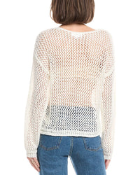 Bella Dahl Relaxed Open Knit Sweater
