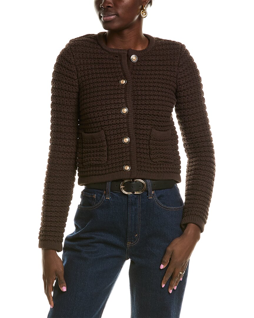 Walter Baker Janis Cardigan Chocolate