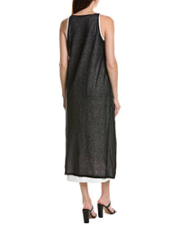 Kenneth Cole Layered Sheer Maxi Dress