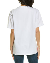 Burberry Crystal Embellished Logo Print T-Shirt